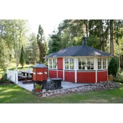 Huvimaja/kesäkeittiö Jalotakka Villa Albatros Pieni (12m²)