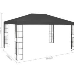 Huvimaja LED-valonauhoilla, 3x3-4m, eri kokoja ja värejä
