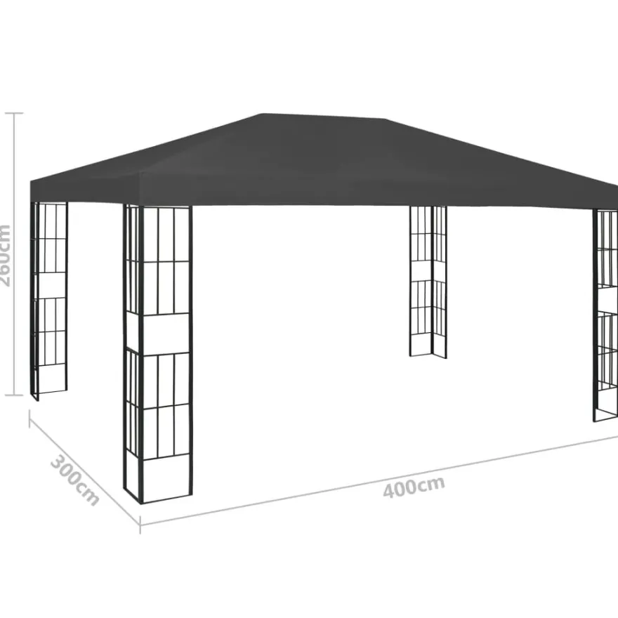 Huvimaja LED-valonauhoilla, 3x3-4m, eri kokoja ja värejä