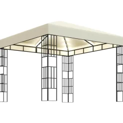 Huvimaja LED-valonauhoilla, 3x3-4m, eri kokoja ja värejä
