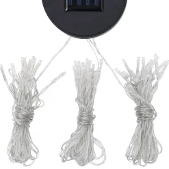 Huvimaja LED-valonauhoilla, 3x3-4m, eri kokoja ja värejä