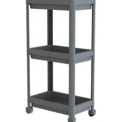 Hylly pyörillä Linento Furniture TKRLKKT-3K, 70x36x23cm, eri värejä