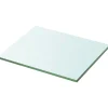 Hyllyt 2 kpl, kirkas lasi, 20x20 cm