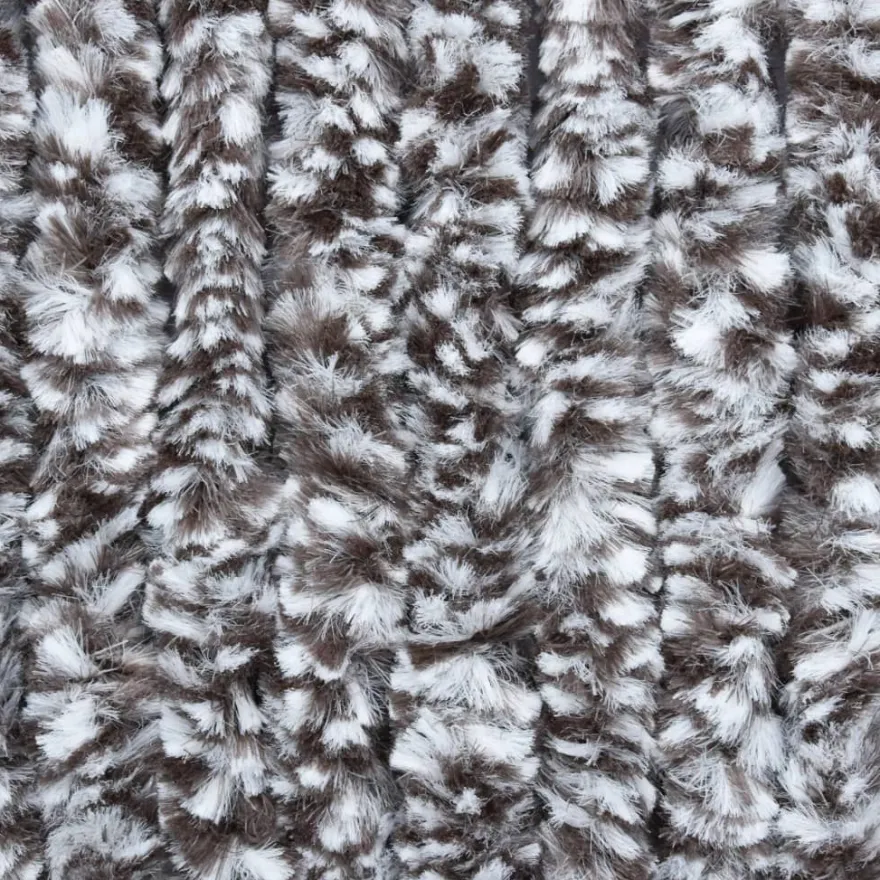 Hyönteisverho ruskea ja beige 90x200 cm chenille