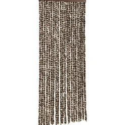 Hyönteisverho ruskea ja valkoinen 56x185 cm chenille