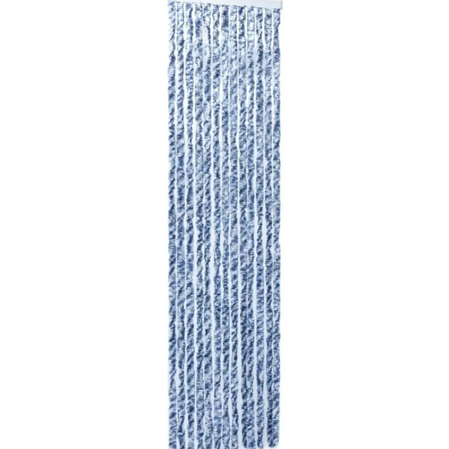 Hyönteisverho sinivalkoinen 56x200 cm chenille