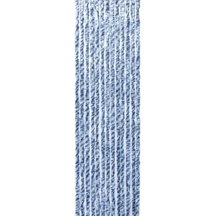 Hyönteisverho sinivalkoinen 56x200 cm chenille