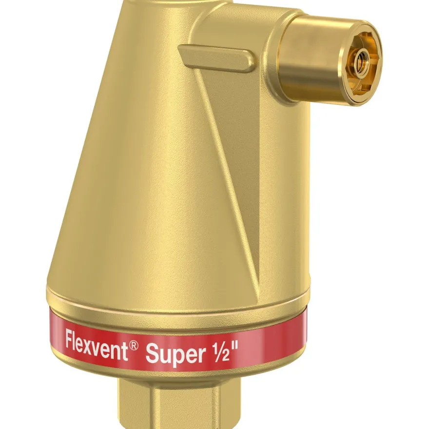 Ilmanpoistin Flamco Flexvent Super, automaattinen, 1/2"