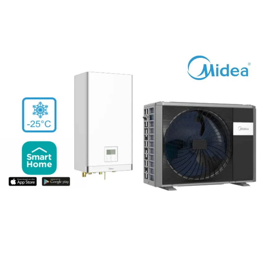Ilma-vesilämpöpumppu Midea M-Thermal Arctic 6kW