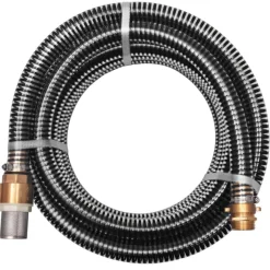 Imuletku ja messinkiliittimet, pituus 4-15 m, 25 mm, musta (95624)