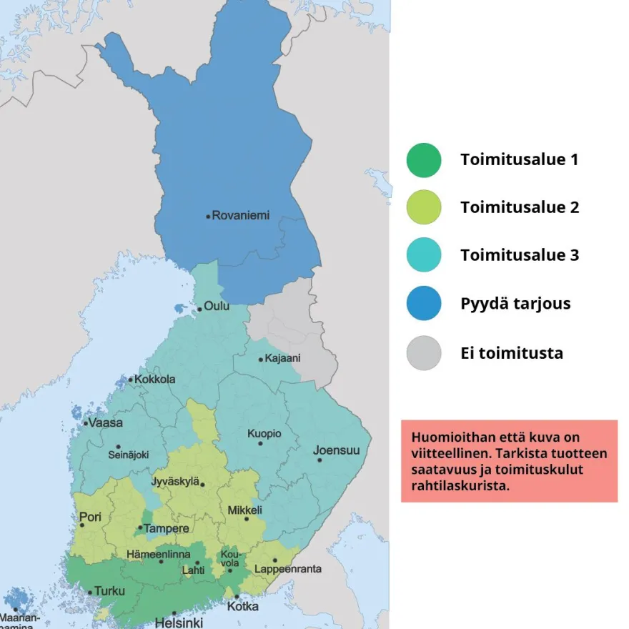 Istutusmulta Kekkilä, eri kokoja