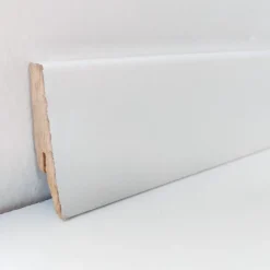 Jalkalista DomusFlooring, 18x58x2400 mm, MDF, valkoinen
