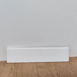 Jalkalista DomusFlooring, 18x58x2400 mm, MDF, valkoinen