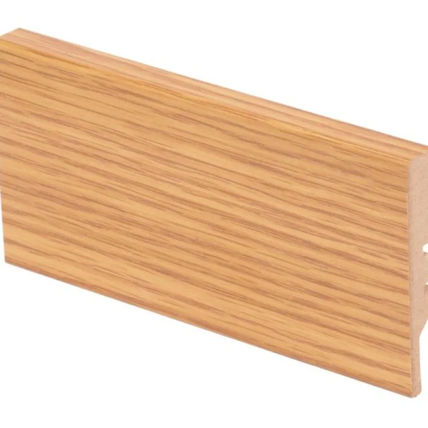 Jalkalista Maler R2 Aava, 12x70x2750mm, MDF, tammi