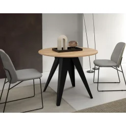 Jatkettava ruokapöytä Nomla GERDA 90, 90/120x90cm, eri värejä