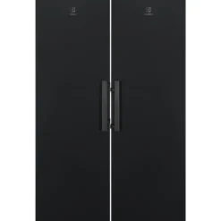Jääkaappi ja pakastin Electrolux Series 600 ERS3DE39K EUT6NE28K, 119cm, 395/280 l, musta