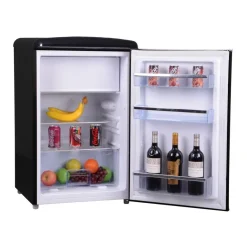 Jääkaappi pakastelokerolla Frigelux R4TT108RNE, 55cm, 95/13 l, musta