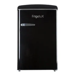 Jääkaappi pakastelokerolla Frigelux R4TT108RNE, 55cm, 95/13 l, musta