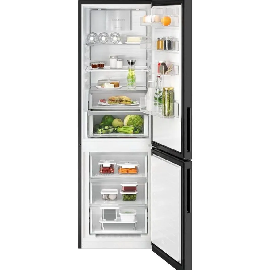 Jääkaappipakastin AEG ORC8M321CL, 59.5cm, 225/103 l, musta