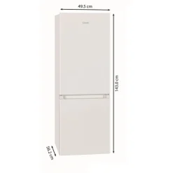 Jääkaappipakastin Bomann KG322.1W, 50cm, 122/53 l, valkoinen