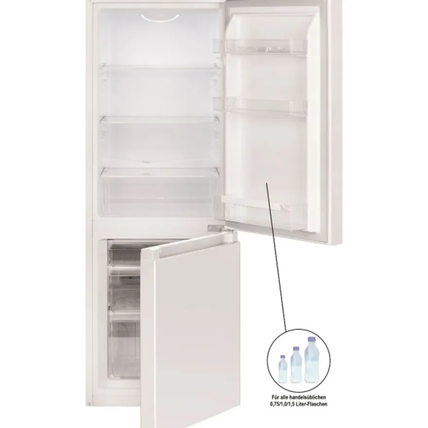 Jääkaappipakastin Bomann KG322.1W, 50cm, 122/53 l, valkoinen