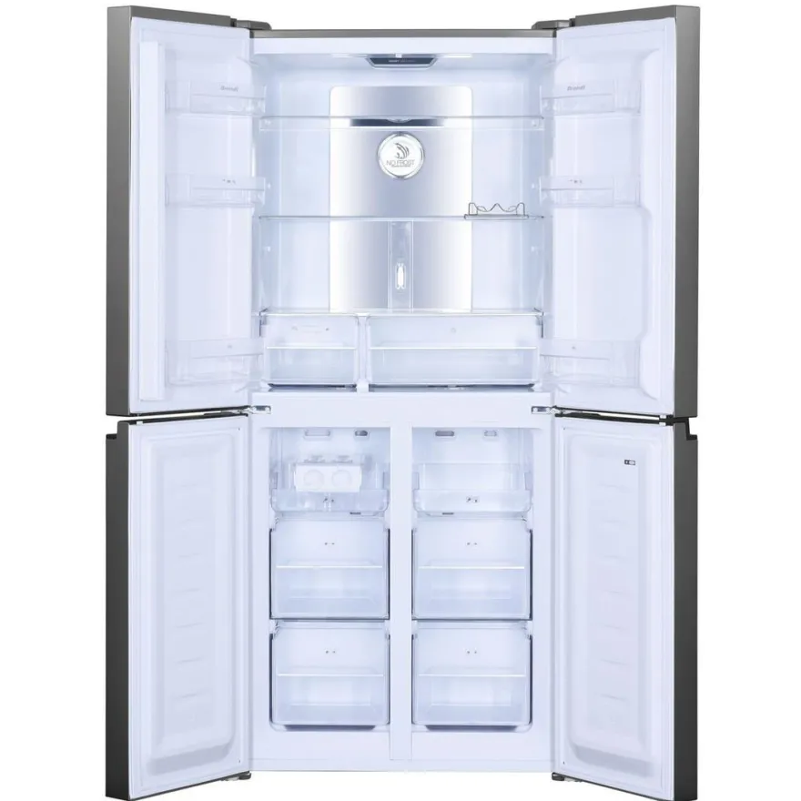 Jääkaappipakastin Brandt BFM870NX French Door, 79,5cm, 271/150 l, teräs