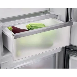 Jääkaappipakastin Electrolux Series 800 LNC8MC36B, 59.5cm, 363l, musta