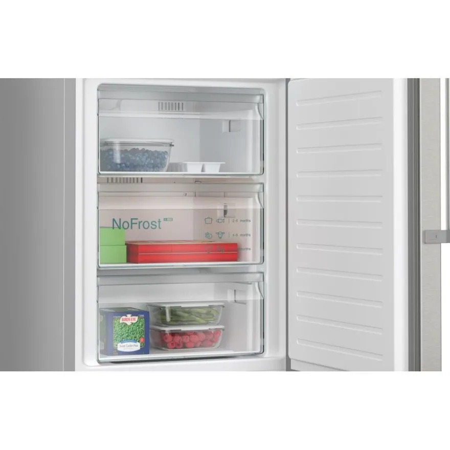 Jääkaappipakastin Siemens 2 kpl KG36N7ICT iQ300, 120cm, 218/103 l, teräs