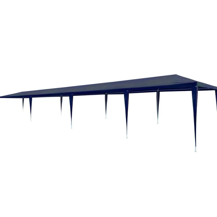 Juhlateltta 3x12m, polyeteeni, sininen