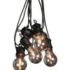Juhlavalosarja Konstsmide 4144-800, 10 x vaihdettava amber LED, jatkettavissa