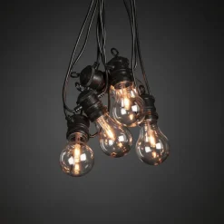 Juhlavalosarja Konstsmide 4144-800, 10 x vaihdettava amber LED, jatkettavissa