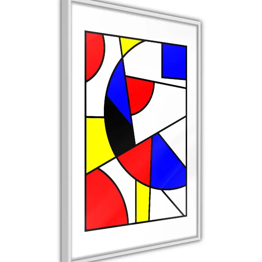 Juliste Artgeist Abstraction De Stijl, kehyksillä, eri kokoja