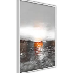 Juliste Artgeist Abstract Sunset, kehyksillä, eri kokoja