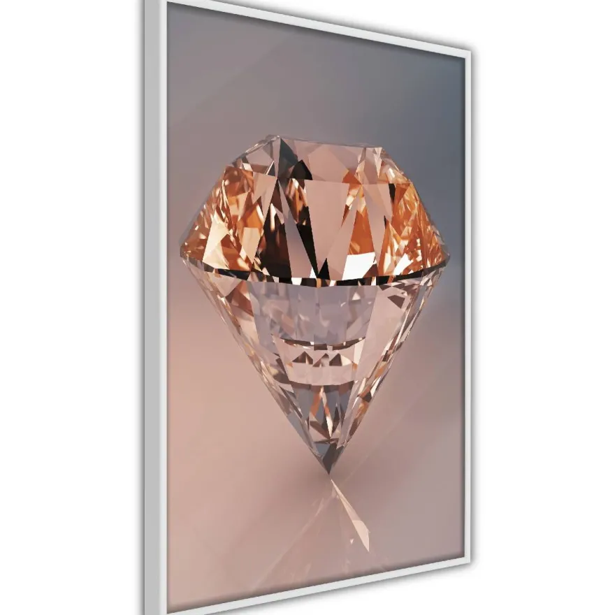 Juliste Artgeist Costly Diamond, kehyksillä, eri kokoja