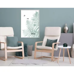 Juliste Artgeist Fern Plant, kehyksillä, eri kokoja