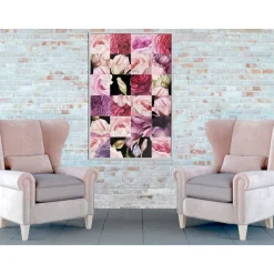 Juliste Artgeist Floral Collage, kehyksillä, eri kokoja