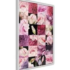 Juliste Artgeist Floral Collage, kehyksillä, eri kokoja