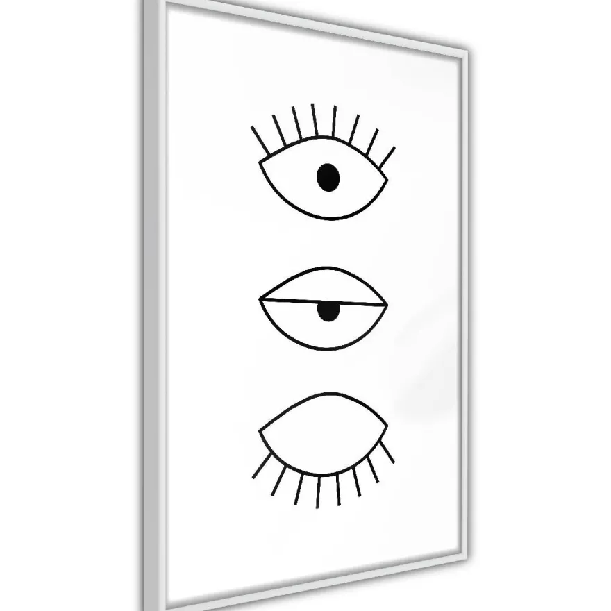 Juliste Artgeist In the Blink of an Eye, kehyksillä, eri kokoja