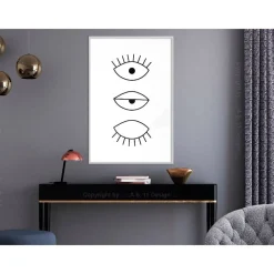 Juliste Artgeist In the Blink of an Eye, kehyksillä, eri kokoja