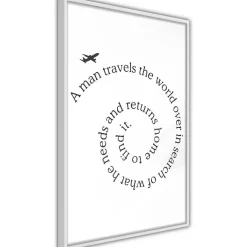 Juliste Artgeist Traveller, kehyksillä, eri kokoja