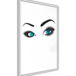Juliste Artgeist Two-Colored Eyes, kehyksillä, eri kokoja