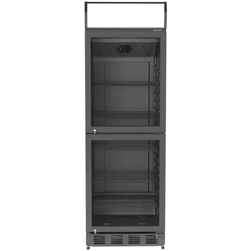 Juomakaappi Kluge KCP2358B, lasiovella, No Frost