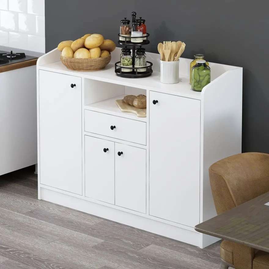 Kaappi Linento Furniture Arina 8863 valkoinen