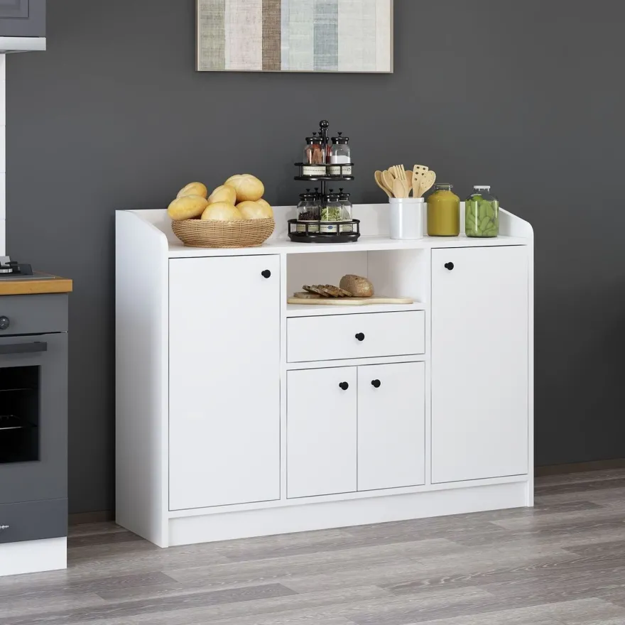 Kaappi Linento Furniture Arina 8863 valkoinen
