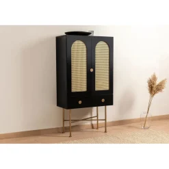Kaappi Linento Furniture Cliff 150 musta