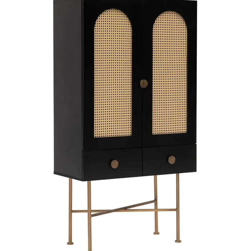 Kaappi Linento Furniture Cliff 150 musta