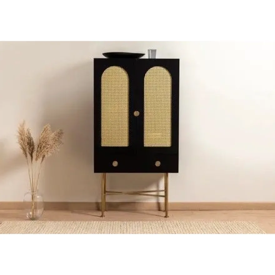 Kaappi Linento Furniture Cliff 150 musta