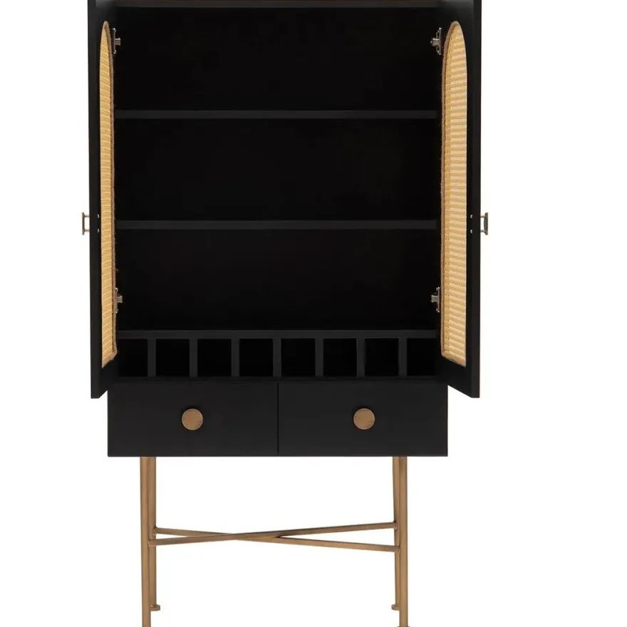 Kaappi Linento Furniture Cliff 150 musta