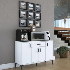 Kaappi Linento Furniture JE136, valkoinen