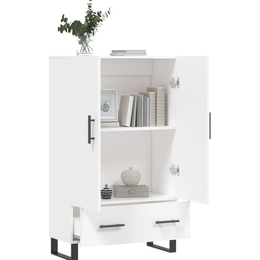 Kaappi tekninen puu, 69,5x31x115 cm, eri värejä (30757)